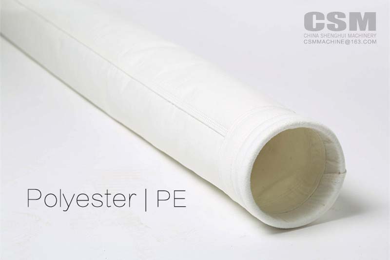 Polyester baghouse filter bags